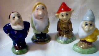 Snow White Ceramic Figures