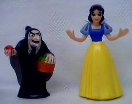 Walt Disney - Snow White and Wicked Witch Figures