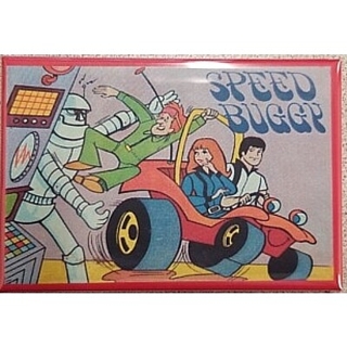 Television Character Collectibles - Hanna Barbera's Speed Buggy Magnet
