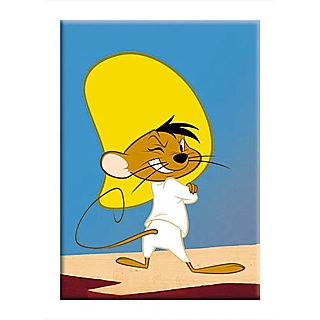 Looney Tunes Collectibles - Speedy Gonzales Large Metal Magnet