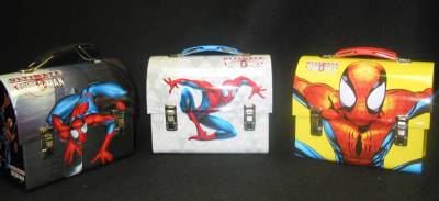 Super Hero Collectibles - Spiderman Metal Mini Lunch Box