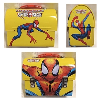 Super Hero Collectibles - Marvel Spider-Man Metal Mini Dome Tote
