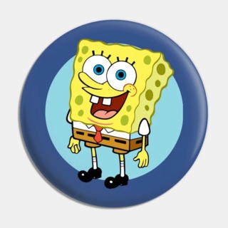 Television Cartoon Collectibles - SpongeBob for President Pinback Button