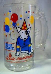 Budweiser Advertising Collectibles - Bud Light Spuds McKenzie Mug