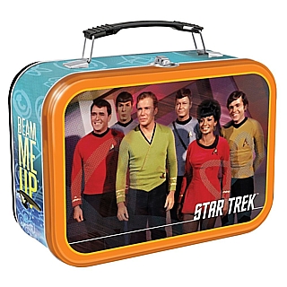 Star Trek Collectibles - Original Cast Metal Lunchbox Tote