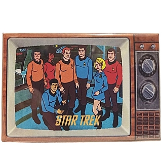 Star Trek Collectibles - Cartoon Series Metal TV Magnet