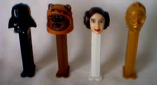 Star Wars Collectibles - Pez Dispensers