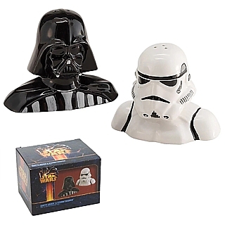 Star Wars Collectibles - Darth Vader Stormtrooper Salt and Pepper Shakers