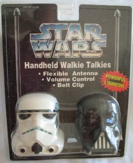 Star Wars Collectibles - Darth Vader Stormtrooper Walkie Talkie Set