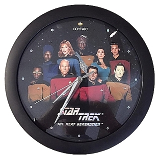 Star Trek Collectibles - Next Generation Crew Clock