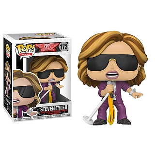 Rock and Roll Collectibles - Aerosmith Steven Tyler POP! Rocks Vinyl Figure