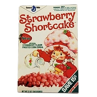 Strawberry Shortcake Cereal Flexible Magnet