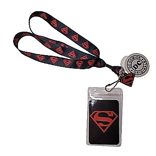 Super Hero Collectibles - Superman Lanyard ID Pouch
