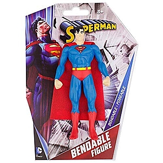Super Hero Collectibles - Super Man Classic Bendy Figure