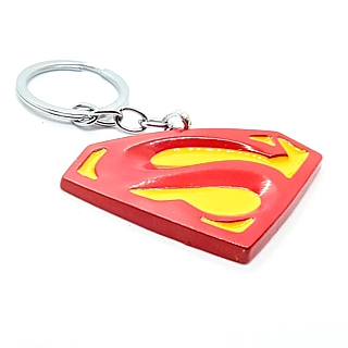 DC Comics and Movies Collectibles Superman Enamel Metal Keychain