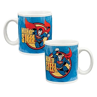Super Hero Collectibles - Super Man Man of Steel Ceramic Mug