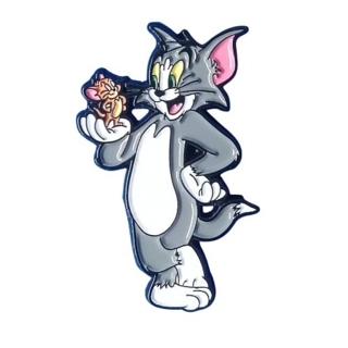 Cartoon Collectibles - Tom and Jerry Metal Enamel Lapel Pin / Tie Tack