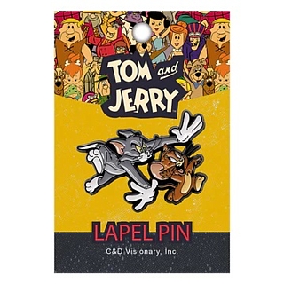 Cartoon Collectibles - Tom and Jerry Enamel Lapel Pin Tie Tack
