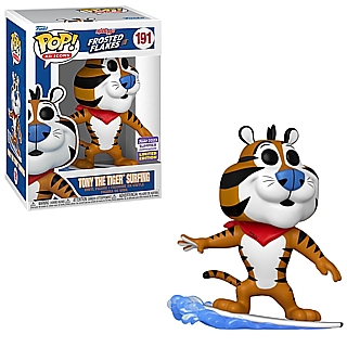 Kelloggs Cereal Collectibles - Tony the Tiger Surfing Pop! Ad Icons Vinyl Figure 191
