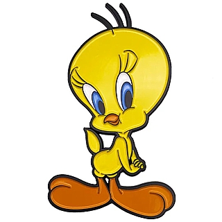 Looney Tunes Collectibles - Tweety Bird Enameled Metal Figural Magnet