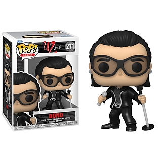 Rock and Roll Collectibles - U2 Bono POP! Rocks Vinyl Figure 271