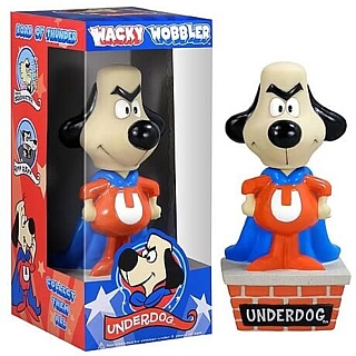 Vintage Cartoon Collectibles - Underdog Bobblehead Doll, Nodder