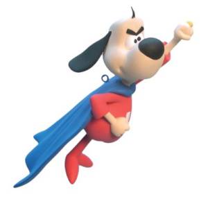 Vintage Cartoon Collectibles - Underdog XMas Ornament
