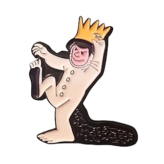 Children's Book and Movie Collectibles - Maurice Sendak's Where the Wild Things Are Max Enamel Lapel Pin / Tie Tack