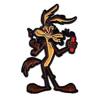 Cartoon Collectibles - Looney Tunes Wile E Coyote TNT Metal Enamel Pin / Tie Tack