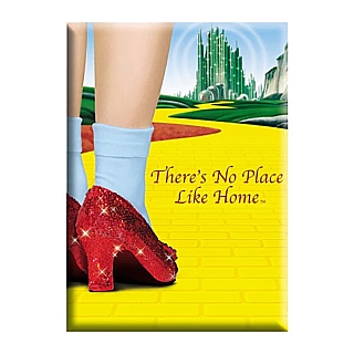 Wizard of Oz Collectibles - There's No Place Like Home Metal Magnet