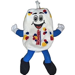 Wonder Bread Freddy the Fresh Guy Beanbag Character