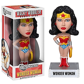 Super Hero Collectibles - Wonder Woman Wacky Wobbler Bobble Head Doll