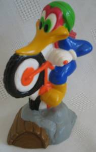 Cartoon Collectibles - Woody Woodpecker Bicycle Figure