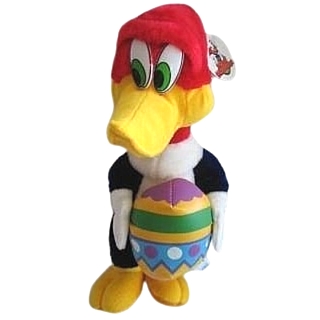 Cartoon Collectibles - Woody Woodpecker Plush Easter Stuffed