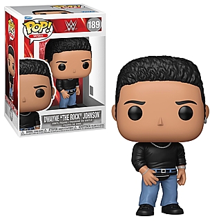 Pro Wrestling Collectibles - WWE / WWF Dwayne The Rock Johnson with Fanny Pack POP! WWE Figure 189