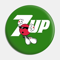 Advertising characters 7-up and Spot