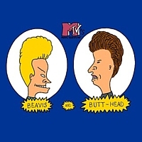 cartoon characters MTV's Beavis and Butthead