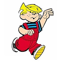 comic strip characters Dennis the Menace