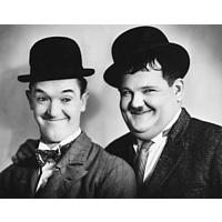 Television characters Stan Laurel Oliver Hardy