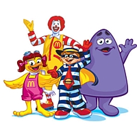 Advertising characters McDonald's and McDonaldland