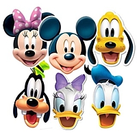 Cartoon characters Mickey Mouse Donald Duck Minnie Mouse Goofy Pluto