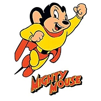 Cartoon characters Mighty Mouse