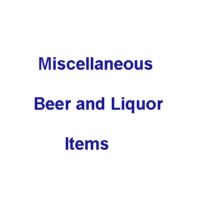 Advertising Characters and Items from Beer and Liquor Companies