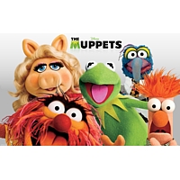 Television characters The Muppet Show - Kermit, Miss Piggy Fozzie  Gonzo Animal