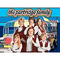 1970's Television Characters The Partridge Family - Shirely, Keith, Danny, Laurie, Chris, Tracey