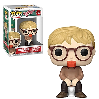 Holiday Movie Collectibles - A Christmas Story Ralphie with Soap in Mouth POP! Movies Vinyl Figure 2144 by Funko