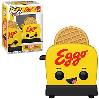 Kelloggs Cereal Collectibles - Eggo Waffle with Toaster POP! Ad Icons Vinyl Figure 254
