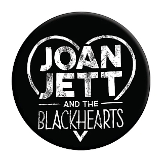 Rock and Roll Collectibles - Joan Jett and the Blackhearts Round Metal Magnet