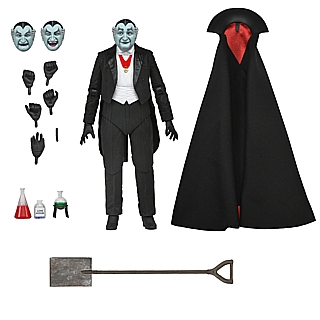 Television from the 1970's Collectibles - The Munsters TV Series Grandpa Munster Al Lewis Action Figure by NECA
