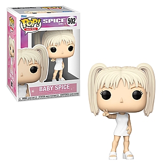 90's Pop Music Collectibles - Spice Girls Wannabe Baby Spice POP! Rocks Vinyl Figure 502 by Funko